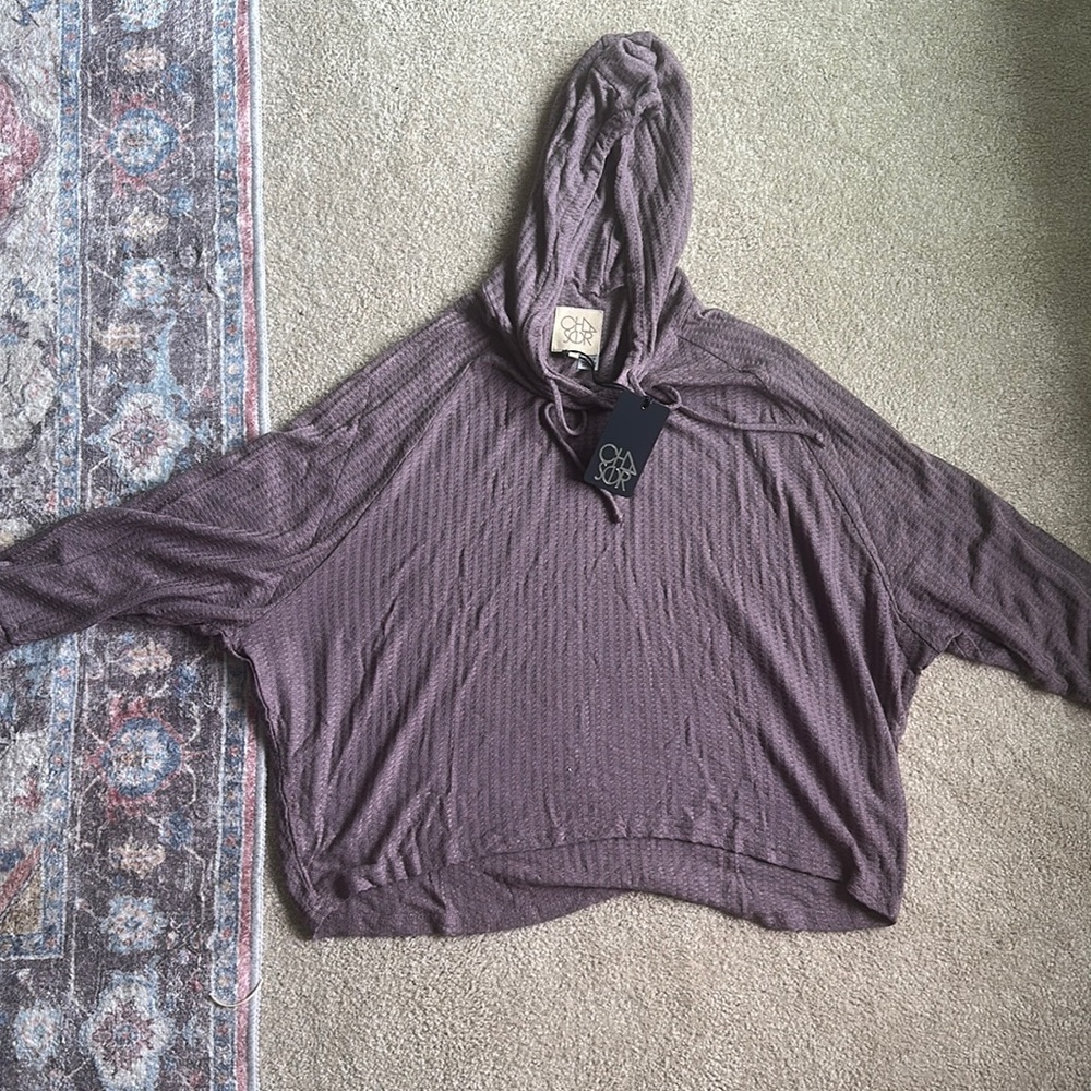 Chaser Dolman Waffle Hoodie